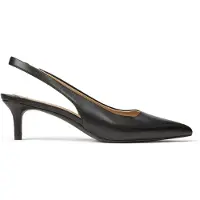 Lauren-ftw for woman. 802P09033001 Lolah II pumps in black leather (40), Flat, 3 to 5 cm, 5 to 8 cm, None, Casual, Classic