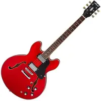Antiquity AQ35 Electric Guitar Cherry Red
