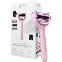 GESKE MicroNeedle Face&Body Roller 9in1 med APP (rosa)