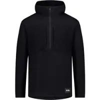 Mons Royale Offgrid Merino Fleece 1/2 Fleecejakke svart