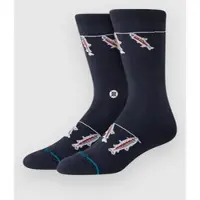 Stance Gone Fishin Crew Socks mønster