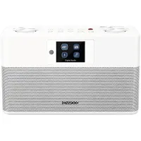 Kenwood CR-ST 85 DAB, Bærbar, Digitalt, DAB+, FM, 30 W, 6,1 cm (2.4"), Hvit