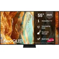 Samsung TQ55QN70FAU - 55 Diagonalklasse QN70F Series LED-bakgrunnsbelyst LCD TV - Neo QLED - Smart TV - Tizen OS - 4K UHD (2160p) 3840 x 2160 - HDR - Quantum Mini LED - svart