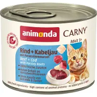 Animonda Adult 6 x 200 g - Kylling, kalkun og andehjerter