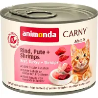 Animonda Carny Blandet pakke Adult 12 x 200 g - Blanding med okse