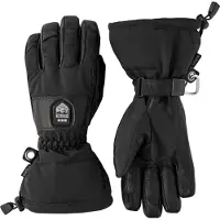 Hestra Heater Gauntlet, Skihansker, Black/Black