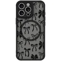 Mtp Products iPhone 13 Pro Max Stilig beskyttende magnetisk-deksel - svarte sløyfer
