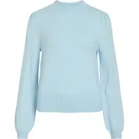 Vila Høyhalset Strikket Pullover