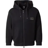 Armani Exchange for man. XM001770AF19936UC001 Black hooded sweatshirt (L), Casual, Synthetic