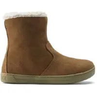 Birkenstock for girl. 1020206 Brown Suede Lille Ankle Boots (Regular Fit) (37), Flat, None, Casual, children's fashion