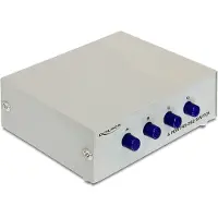 DeLOCK seriell bryter RS-232 / RS-422 / RS-485 4-port manuell