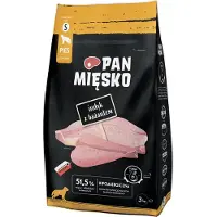 PAN MIĘSKO Kalkun Med Fasan S Tørr Hundemat 3kg