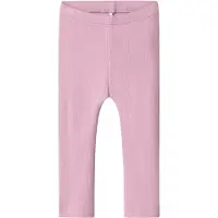 Name it Leggings - Rib - NbnKab - Duftende Lilac - - 4 år (104) - Leggings