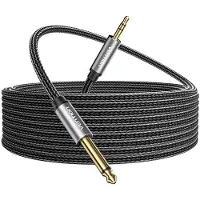 Vention Lydkabel minijack 3,5 mm hann til jack 6,35 mm hann BCYHI 3 m