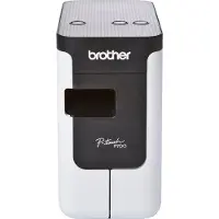 Brother P-Touch PT-P700 - Etikettskriver - termotransfer - Rull (2,4 cm) - 180 dpi - inntil 30 mm/sek - USB 2.0 - kutter