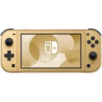 Nintendo Switch Lite - Hyrule Edition - håndholdt spillkonsoll - gull - med Switch Online + Expansion Pack 12-måneders medlemskap
