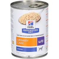 Hill's Pet Nutrition u/d Urinary Care Hundefôr Original - 24 x 370 g