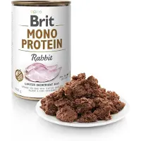 Brit Monoprotein Våtfôr Til Hund Med Kanin 6x400g