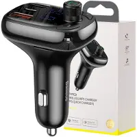 Baseus FM-sender bluetooth MP3-bilsender S-13 (svart)