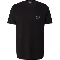 Armani Exchange for man. XM002178AF12308UC001 Regular fit logo t-shirt black (L), Casual, Cotton, Short sleeve