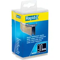 Rapid 606/18 3,6M PP Box Kabės 18mm 3600vnt Kabiamušiams R606, PBS121