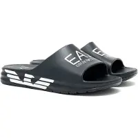 Emporio Armani for man. 7X000356_AF18618 Flip-flops Crusher Distance black (39), Flat, None, Beachwear