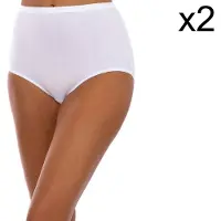 Playtex Maxi Organic Cotton Høytlivs Truser 2 Enheter