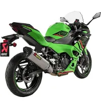 Akrapovic Slip-on Line Kawasaki Ninja 500/z 500 2024-2024 S-k5so1-hrt Homologert Slip On Lyddemper