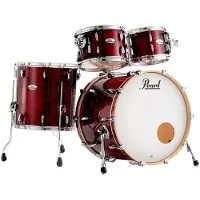 Pearl Professional Series 22 4pc Shell Pack Velvet Crimson