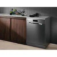 Electrolux ESM48310SX, Frittstående, Full størrelse (60 cm), Rustfritt stål, Berøringskontroll, LED, Kaldt, Varm