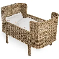 Smallstuff Rosaline Bed Natural Seagrass Dukkevugge