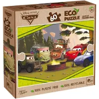 Lisciani Disney puslespill dobbeltsidig Biler 60 brikker