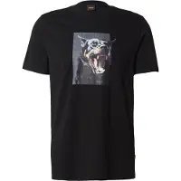 BOSS for man. 50558965 Dobermann T-shirt black (L), Casual, Cotton, Short sleeve