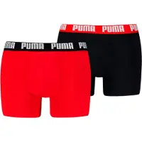Puma Boxer Briefs (2-Pack) Men, Clothing, Red/Black, 5