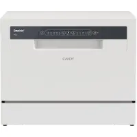 Candy RapidÓ CP 6E51LW - Oppvaskmaskin - Nisje - bredde: 55.5 cm - dybde: 52 cm - høyde: 44.8 cm - hvit