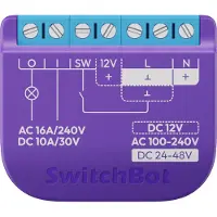 Switchbot Intelligent relébryter 1 med spenningsfri kontakt