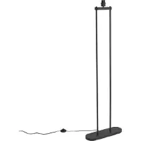 QAZQA Moderne gulvlampe svart - Thijmen