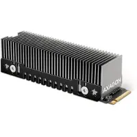 Axagon CLR-M2XT - Fasttilstands-drevvarmelegeme - M.2 NVMe Card / SATA