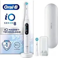 Oral-B Braun iOM8.1A1.1BD iO8 elektrisk tannbørste hvit alabast
