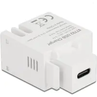 DeLOCK - Strømadapter - 10.5 watt - 2.1 A (USB-C) - hvit