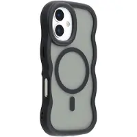 Mtp Products iPhone 17 Bølgekant magnetisk hybrid-deksel - svart