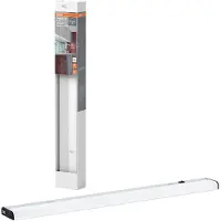 Osram LED-sensor-innfelt lys LINEAR FLAT, 4.000 K sølv