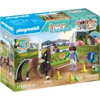Playmobil Hestesprang Med Zoe Og Blaze-konstruksjonsspill