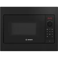 Bosch Serie | 2 BFL523MB4 - Mikrobølgeovn - innebygd - 20 liter - 800 W - svart