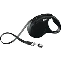 Flexi New Classic bånd S, 5M, 15KG, sort