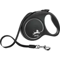 Flexi Black Design M bånd 5 m, 25 kg, sort