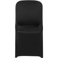 Vevor 30 stk. svarte stoltrekk, polyester spandex stoltrekk, stretchtrekk for bryllupsfest, spisestue, bankett, flate stoltrekk, passer til stolmål opptil 18,11 x 19,69 x 33,86 tommer