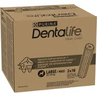 Purina Dentalife daglig tannhygiene-snacks for store hunder - 36 Sticks (12 x 106 g)