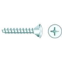 Seachoice Skrue Med Ovalt Hode 355.6 Mm 50 Enheter