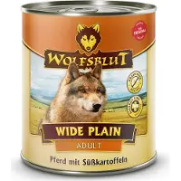 Wolfsblut Wide Plain Horse meat with sweet potatoes - wet dog food - 800g